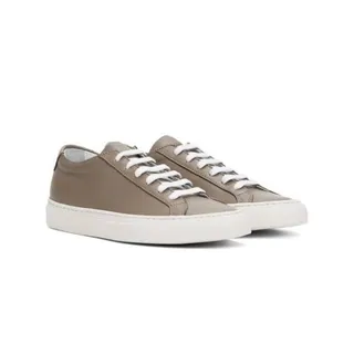 Photo of Woman by Common Projects Achilles Leather Sneakers Ash Grey EU 40 NEW Minimalist
