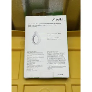 Photo of Belkin Secure Holder with Strap for Apple AirTag White New in Box F8W974
