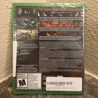 Photo of Game - Metal Gear Solid: Master Collection Vol. 1 (NEW) - Xbox Series X - Konami