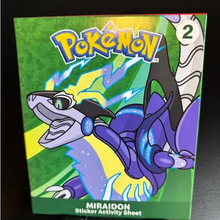 Photo of McDonald's Pokemon Happy Meal #2 Miraidon Box New Unopened Toy inside