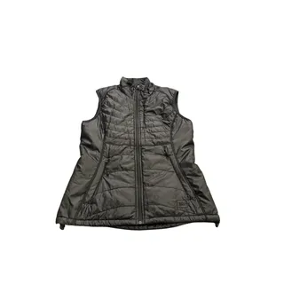 Photo of REI Womens Black Quilted Puffer Insulated Primaloft Full Zip Hiking Vest Size M