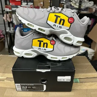 Photo of Nike Air Max Plus TN NS GPX Gray Sneakers | Men's 10.5 | Pre-Owned - Excellent