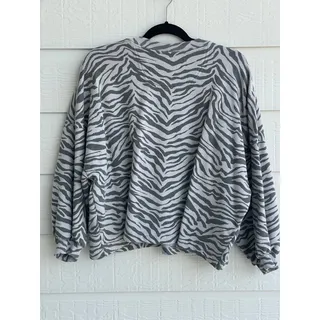 Photo of Rebecca Minkoff 100% Cotton Zebra  sweatshirt "rosie" SM