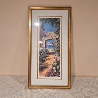 Photo of Limited Edition Offset Lithograph "Pathway V" by Carlton Penny