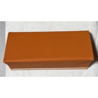 Photo of NEW Tory Burch Large Orange Sunglass Case