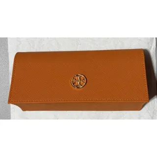 Photo of NEW Tory Burch Large Orange Sunglass Case