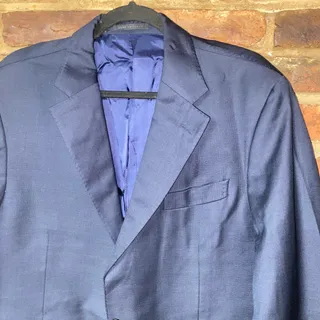 Photo of Luigi Bianchi Mantova Ermenegildo Zegna Traveller Wool Blazer Men's Size 52R