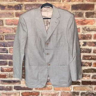 Photo of Canali Proposta Brown Tweed Wool 3-Button Sports Coat Blazer Men's Size 48