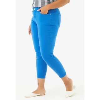 Photo of NYDJ Alina Bold Blue Skinny Cropped Ankle Pant 22W NEW WITH TAGS