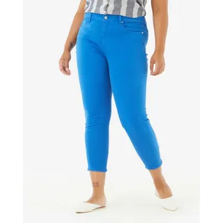 Photo of NYDJ Alina Bold Blue Skinny Cropped Ankle Pant 22W NEW WITH TAGS